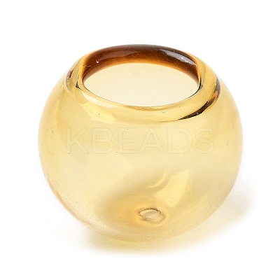 Transparent Glass Bead Cone GLAA-G100-01B-04-1