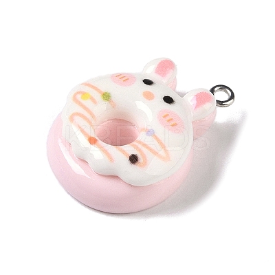 Opaque Resin Imitation Food Pendants RESI-S403-01B-1