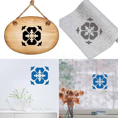 Stainless Steel Cutting Dies Stencils DIY-WH0238-058-1