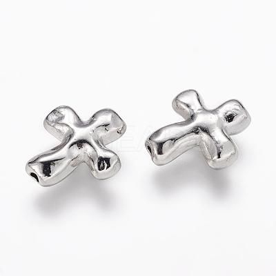 Tibetan Style Alloy Beads PALLOY-A018-N-NR-1