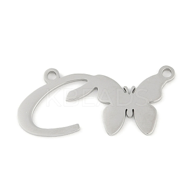 Non-Tarnish 304 Stainless Steel Pendants STAS-L279-002P-C-1