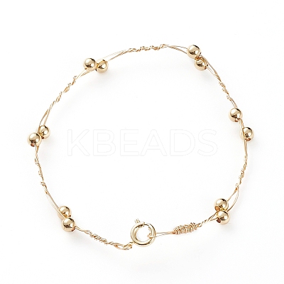 Brass Bangles BJEW-JB05851-01-1