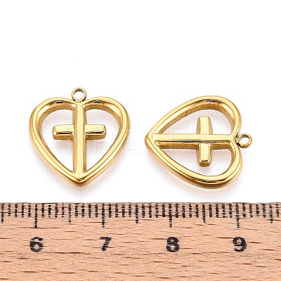 304 Stainless Steel Pendants STAS-N109-199G-1