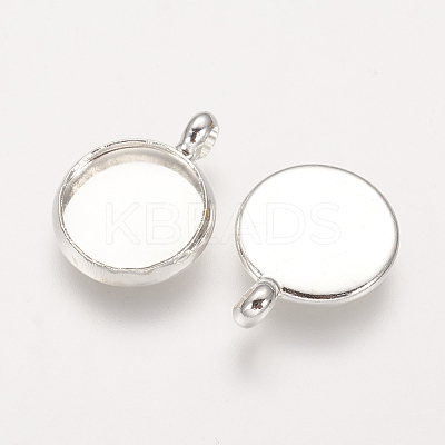 Brass Pendant Cabochon Settings KK-H280-S-NF-1