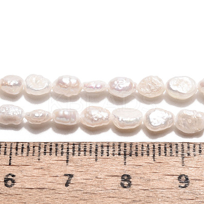 Natural Cultured Freshwater Pearl Beads Strands LS-PEAR-N014-03H-01-1