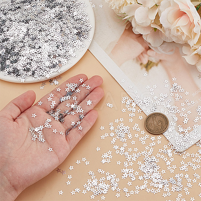 100G PVC Ornament Accessories Plastic Paillettes FIND-GO0003-44-1