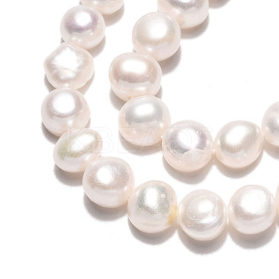 Natural Cultured Freshwater Pearl Beads Strands PEAR-N027-04B-1