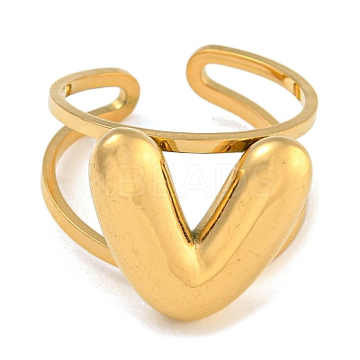 304 Stainless Steel Finger Ring LS-RJEW-L125-02G-22-1