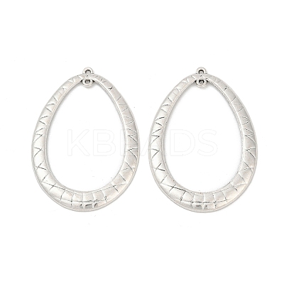 Oval Tibetan Style Alloy Pendants FIND-M082-03AS-1