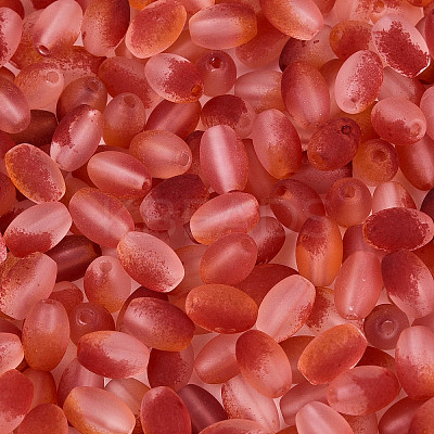 Frosted Glass Seed Beads SEED-N008-05E-1