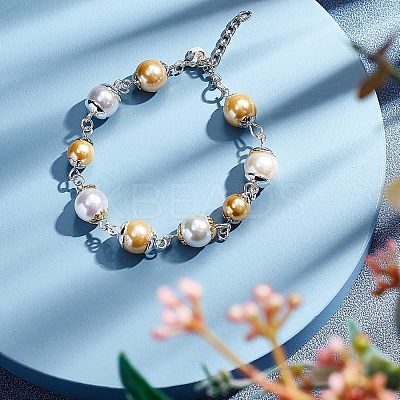 8-Petal 304 Stainless Steel Flower Bead Caps STAS-UN0007-39G-1
