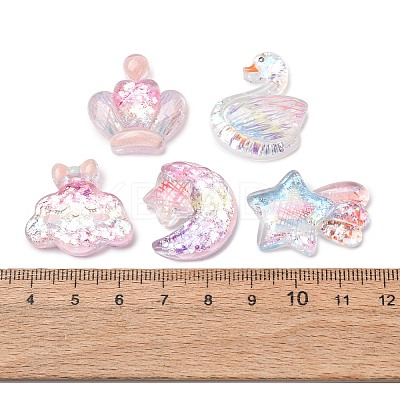 Epoxy Resin Cabochons RE-CBAE980-02-1