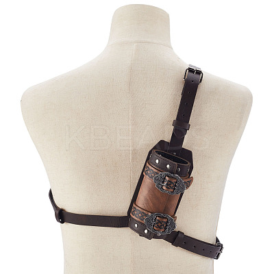 PU Leather Sword Blade Cover AJEW-WH0678-82-1