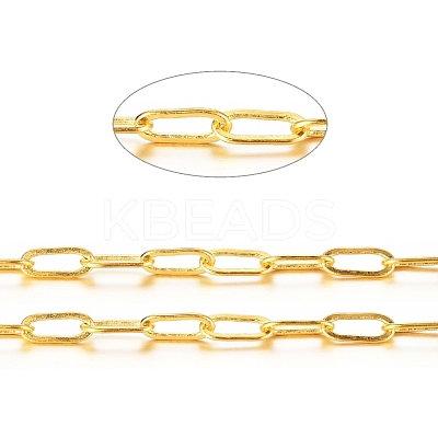 Brass Paperclip Chains CHC-S008-001C-G-1