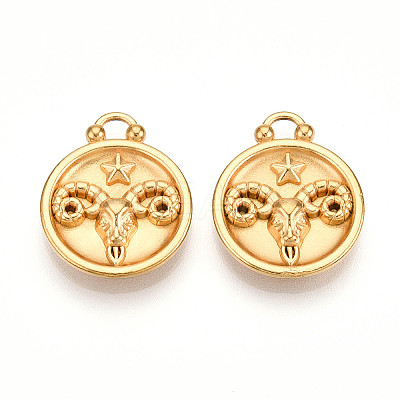 304 Stainless Steel Pendants STAS-N109-148G-01-1