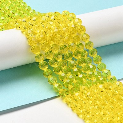 Transparent Glass Beads EGLA-A035-T8mm-D03-1