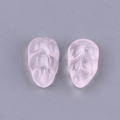 Transparent Spray Painted Glass Pendants X-GLAA-S183-16A-1