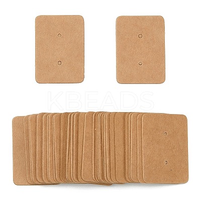Kraft Paper Jewelry Earring Display Cards CDIS-YW0001-03B-1