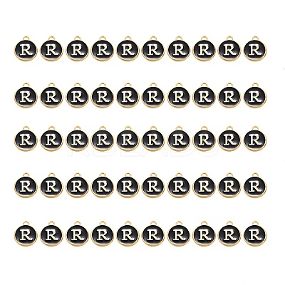 Golden Plated Alloy Charms ENAM-SZ0001-25B-R-1