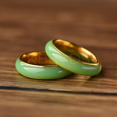201 Stainless Steel Enamel Finger Rings FS-WGF3AA7-02-1