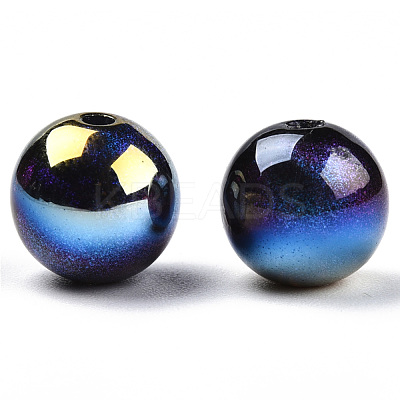 ABS Plastic Imitation Pearl Beads PACR-N013-02-1