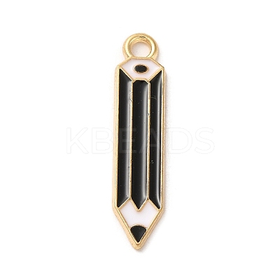 Graduation Season Alloy Enamel Pendants ENAM-R147-08H-G-1