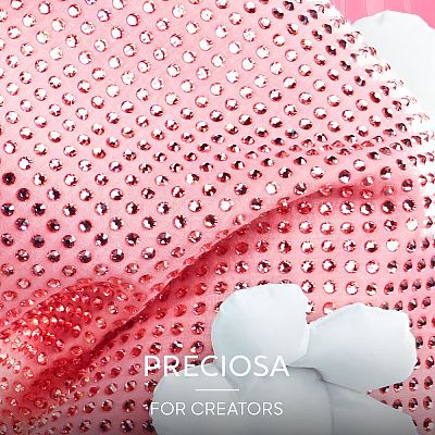 Preciosa® MAXIMA Crystal No Hotfix Flatback Stones Y-PRC-NSS10-90350-1