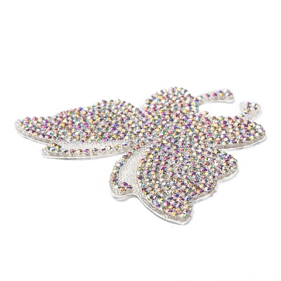 Butterfly Glass Rhinestone Patches DIY-NB0005-13-1