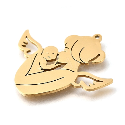 304 Stainless Steel Pendants LS-STAS-S178-07G-1