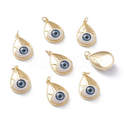 Brass Pendants KK-Z006-02B-1