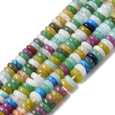Natural & Synthetic Gemstone Beads Strands X-G-H333-02A-1