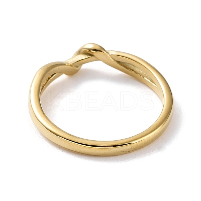Ion Plating(IP) 304 Stainless Steel Hollow Finger Rings RJEW-G298-10G-1