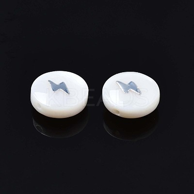 Natural Freshwater Shell Beads SHEL-N003-22-02P-1