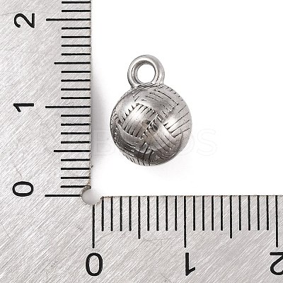 Non-Tarnish 304 Stainless Steel Charms STAS-Z077-05P-1