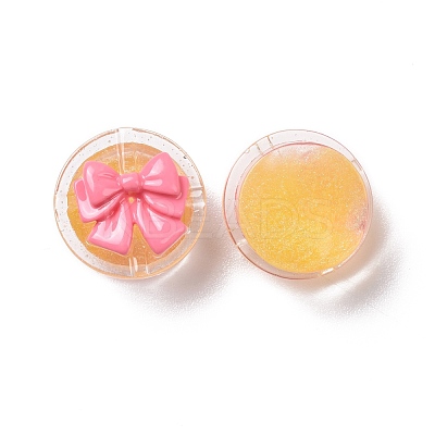 Transparent Resin Cabochons RESI-G029-C05-1