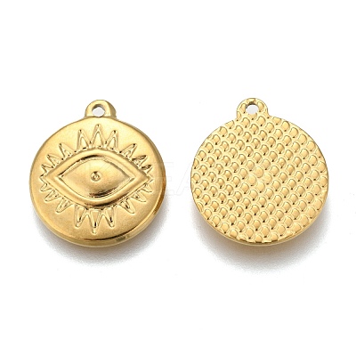 PVD Vacuum Plating 304 Stainless Steel Pendants STAS-K207-60G-1