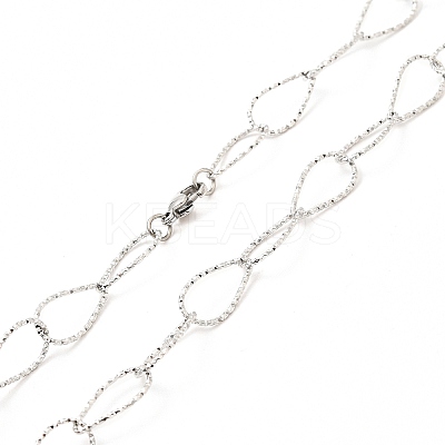 Non-Tarnish 304 Stainless Steel Necklaces STAS-D084-27P-1
