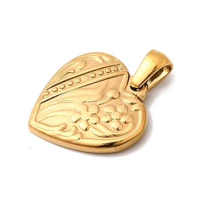 304 Stainless Steel Pendants STAS-B094-32G-1