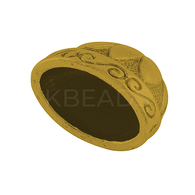 Tibetan Style Alloy Bead Cones LS-TIBE-00748-AG-LF-1