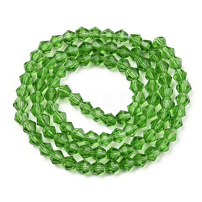 Imitation Austrian Crystal 5301 Bicone Beads GLAA-S026-01-1
