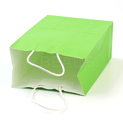 Pure Color Kraft Paper Bags AJEW-G020-B-05-1
