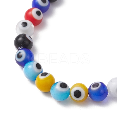 3Pcs 3 Colors Cross 304 Stainless Steel Charm Bracelets BJEW-JB12262-1