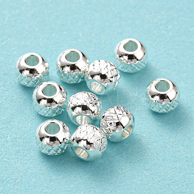 201 Stainless Steel Beads STAS-A057-01B-S-1