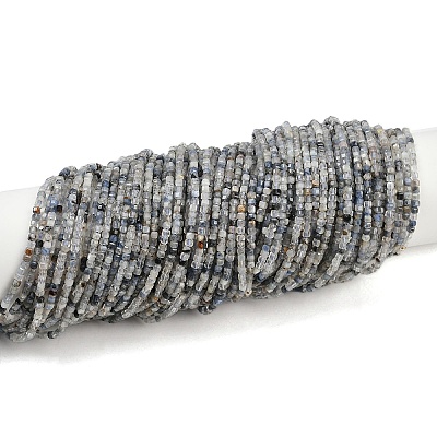 Natural Aquamarine Beads Strands G-L628-D10-2x2mm-02-1