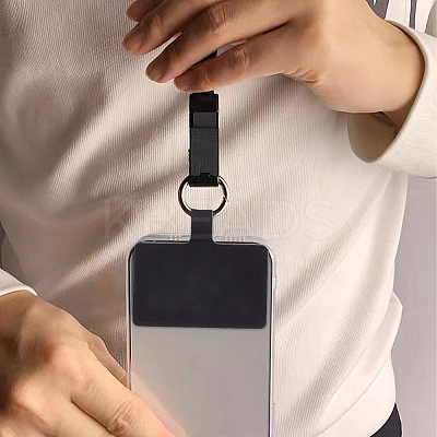 24Pcs 12 Colors Cloth Cell Phone Lanyard Tether FIND-GA0002-88-1