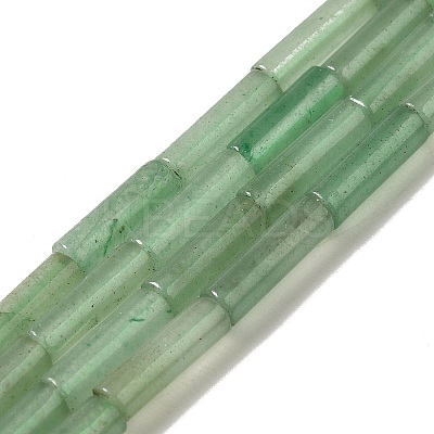 Natural Green Aventurine Beads Strands G-D464-37-1