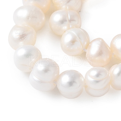Natural Cultured Freshwater Pearl Beads Strands PEAR-I007-07Q-03C-1