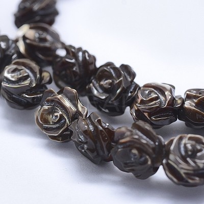 Shell Bead Strands SSHEL-P015-01C-8mm-1