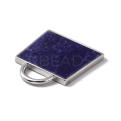 Natural Sodalite Pendants G-G977-04P-03-1