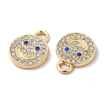 Alloy Rhinestone Pendants PALLOY-E027-VF686-1